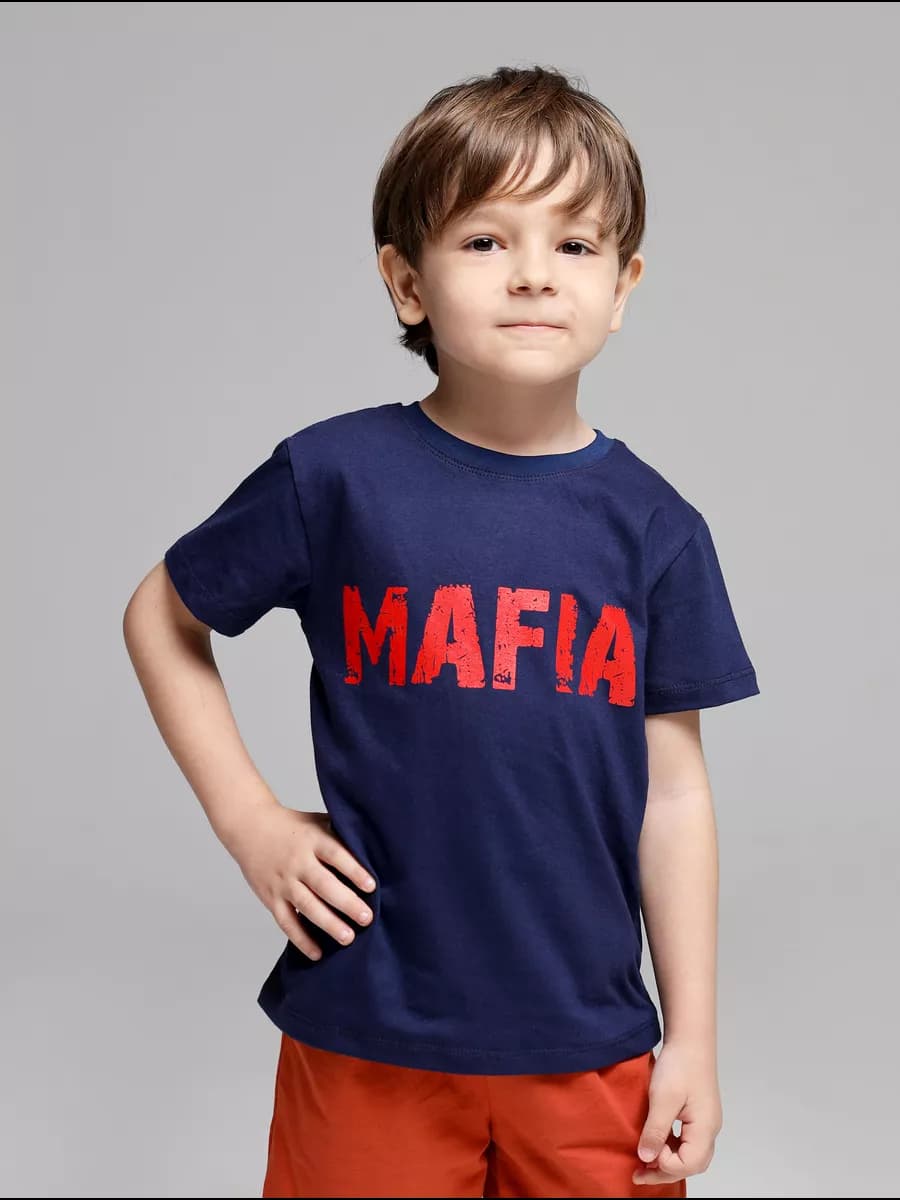 Футболка детская с принтом базовая