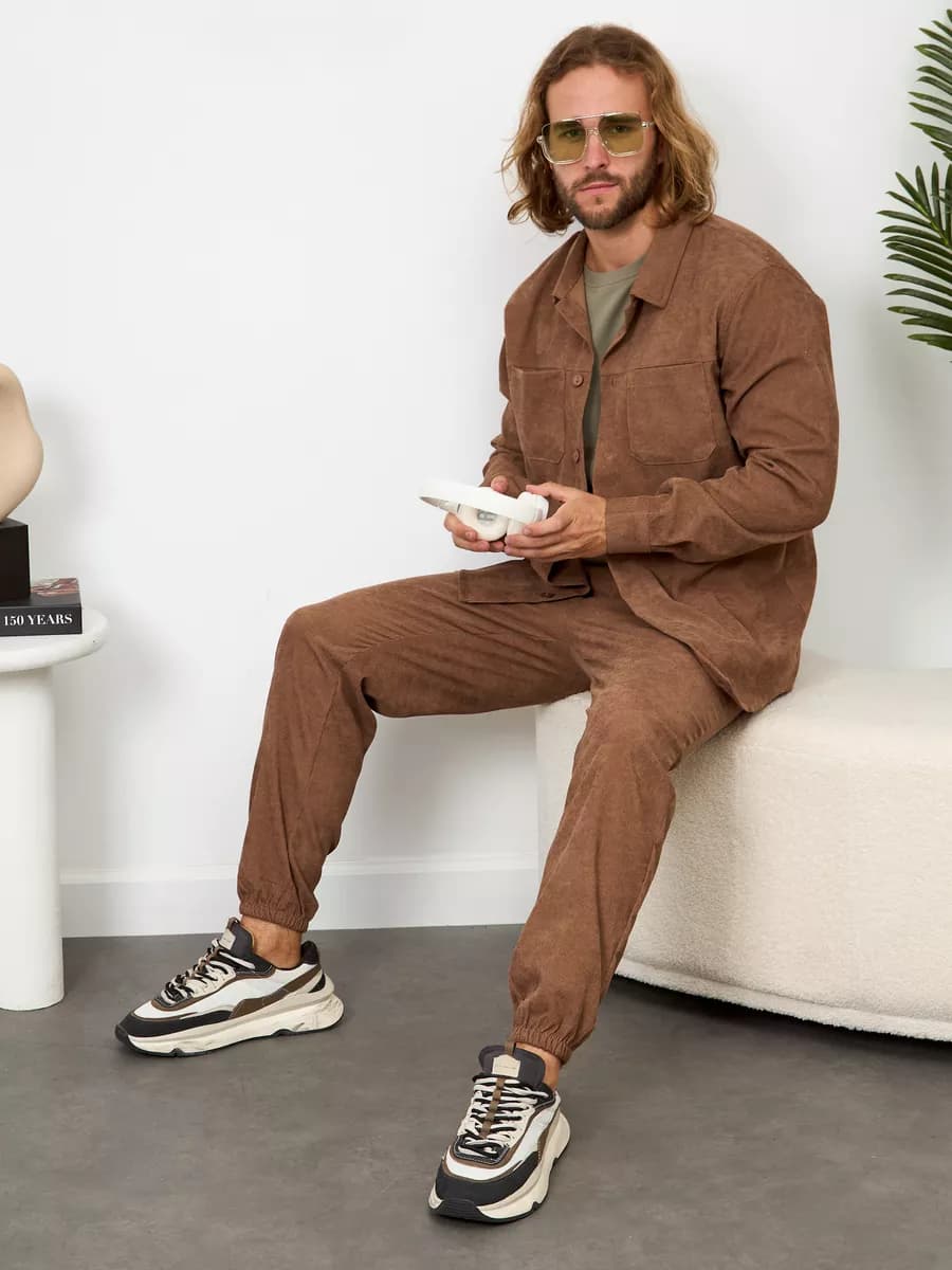 Вельветовый костюм двойка