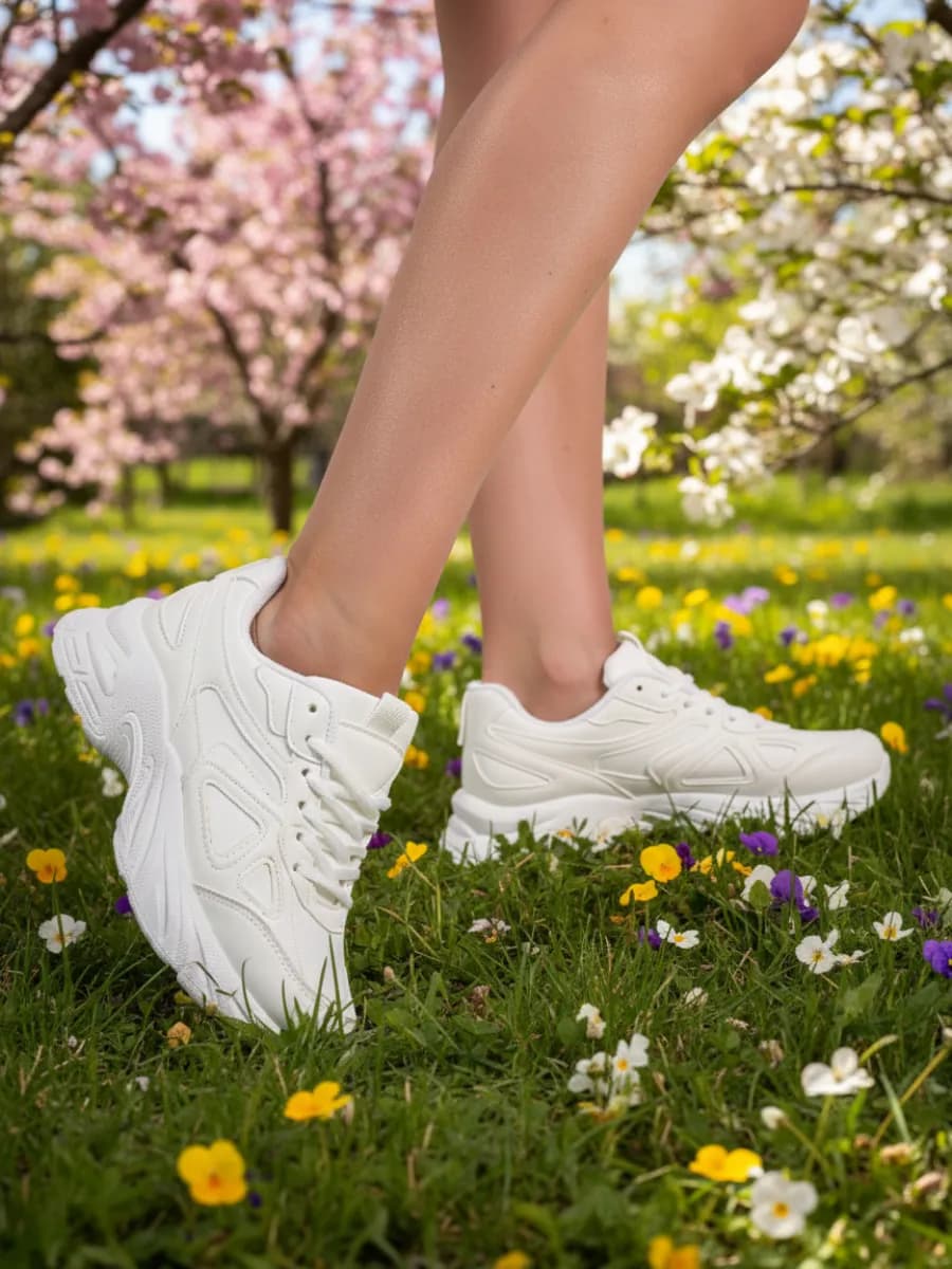 Кроссовки спортивные весна