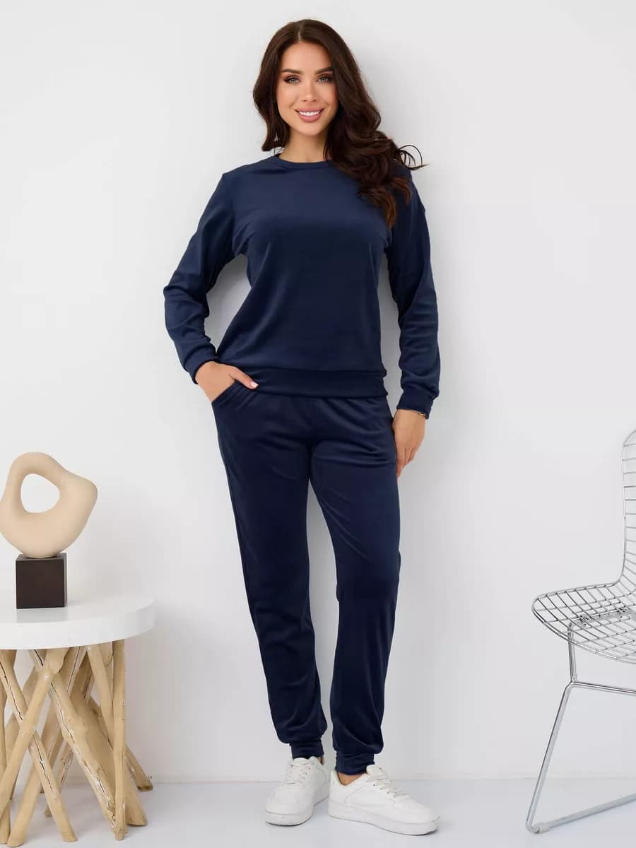 Домашний костюм велюровый