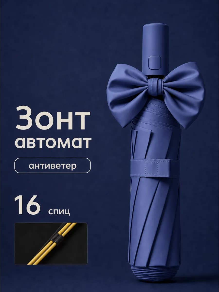 Зонт автомат мини 8 спиц