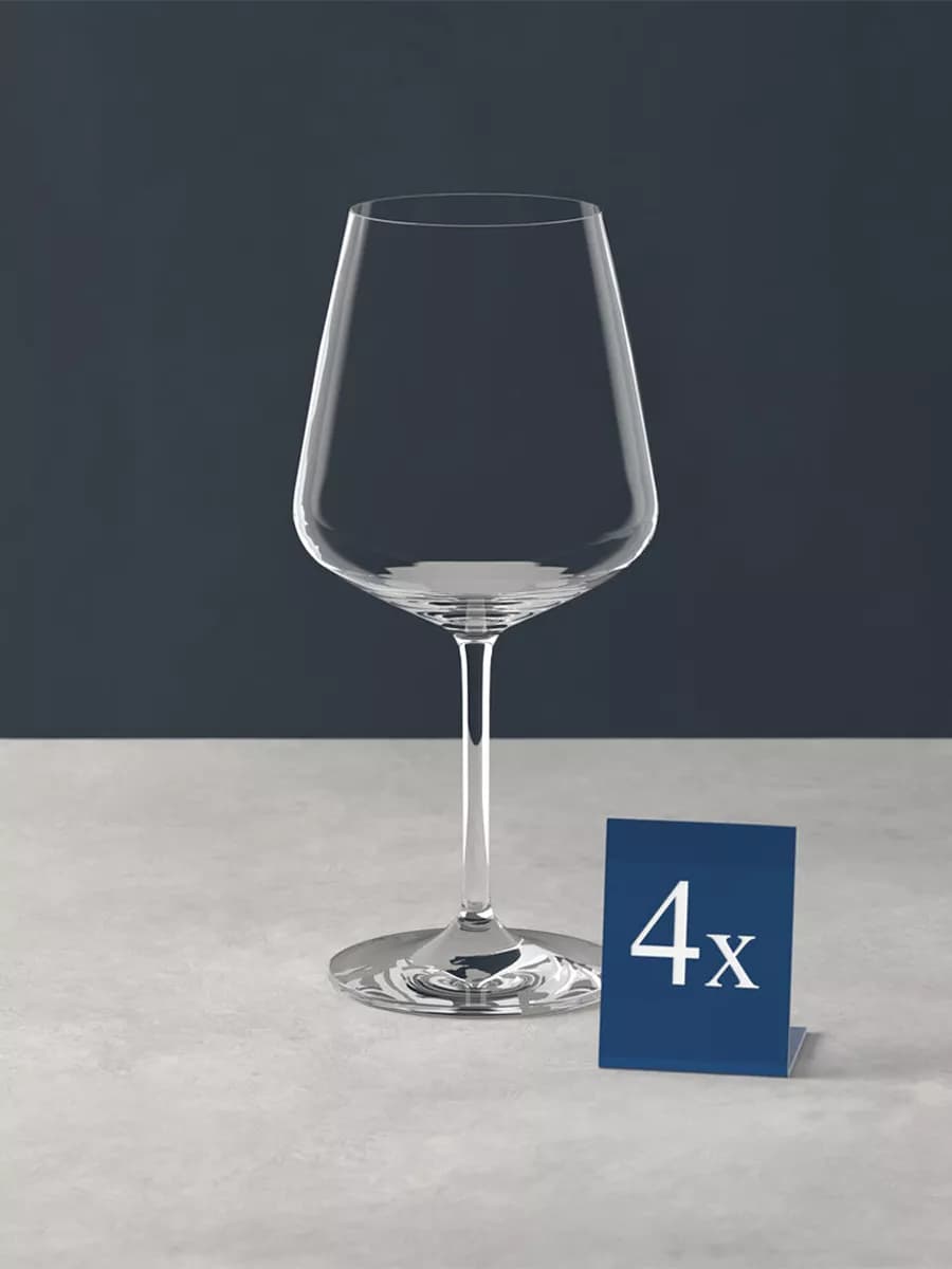 Набор бокалов для красного вина, 4 шт, 590 мл, Ovid