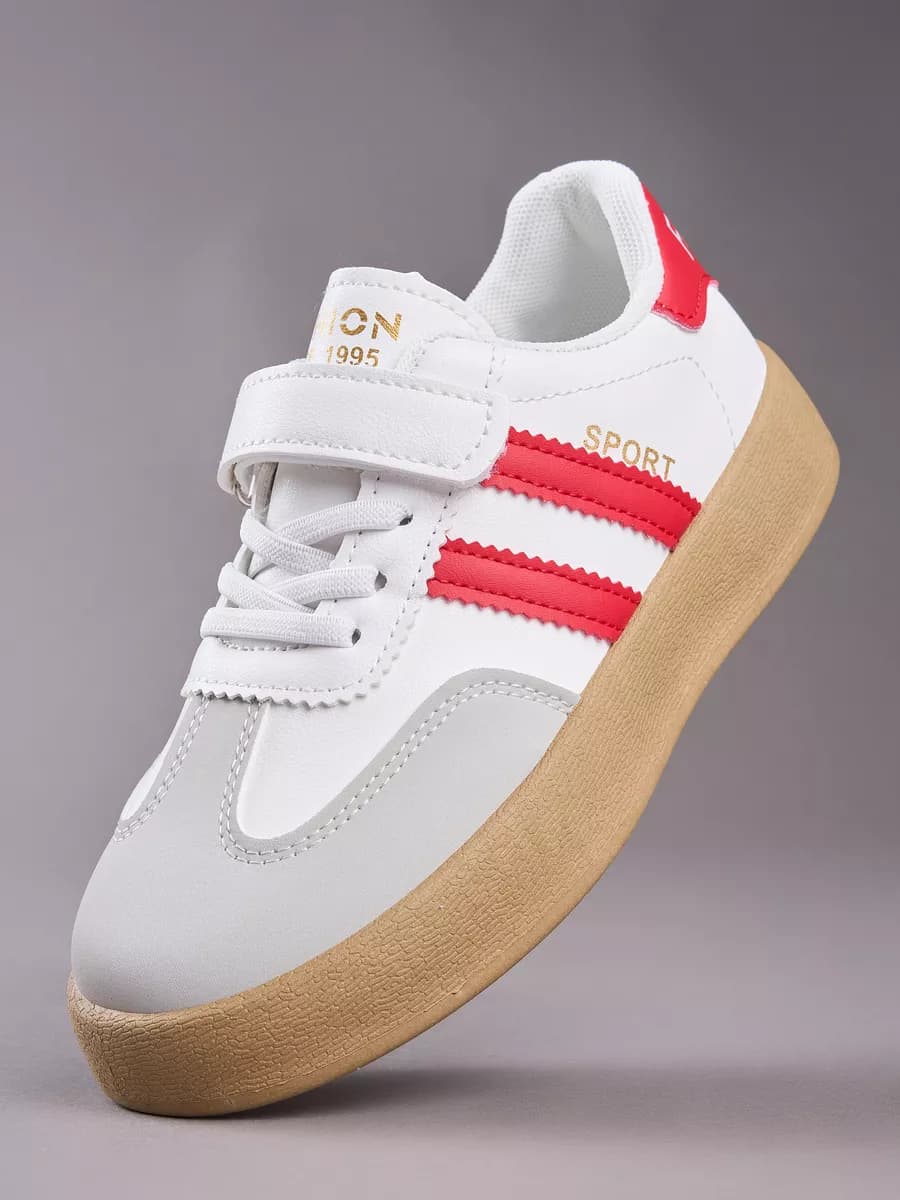 Кроссовки детские легкие на липучке - фото 1