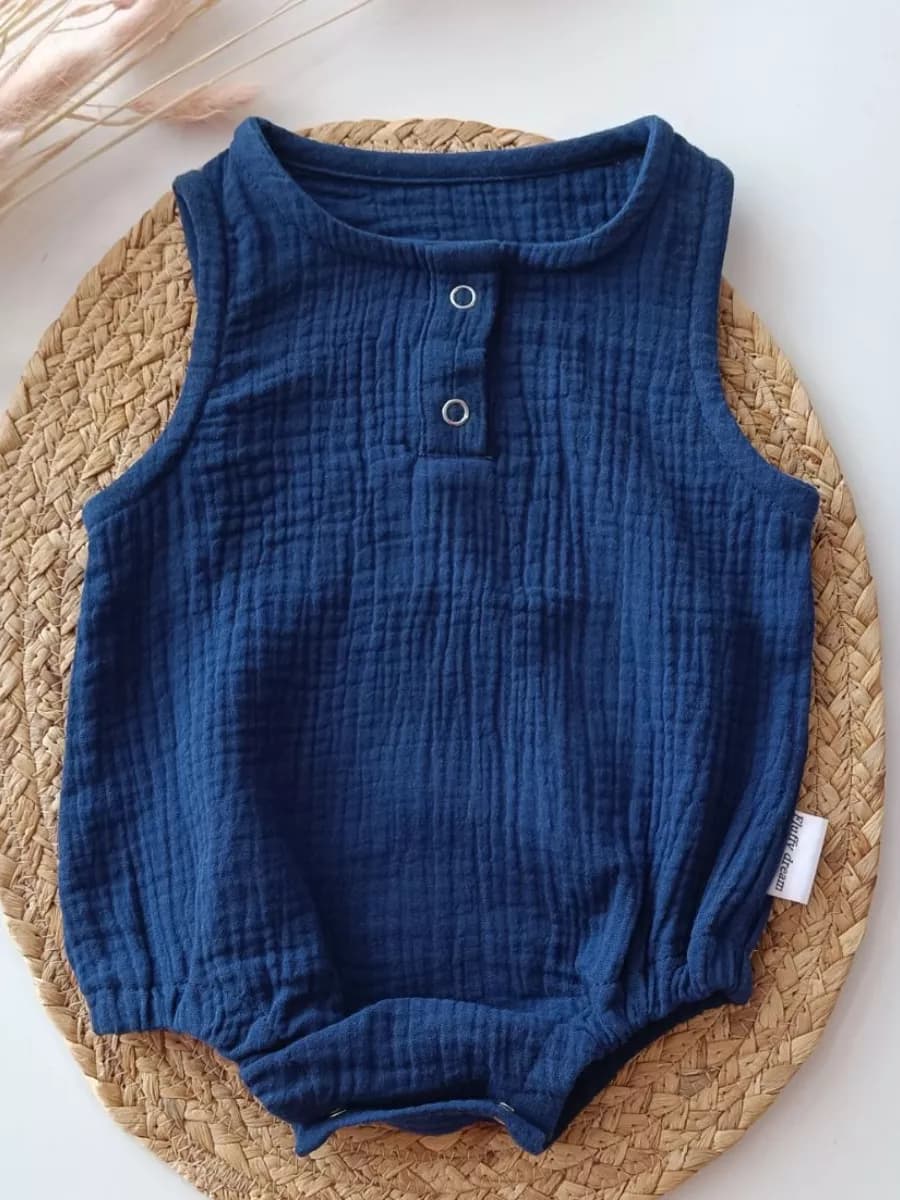 Боди маечка для новорожденных муслиновое