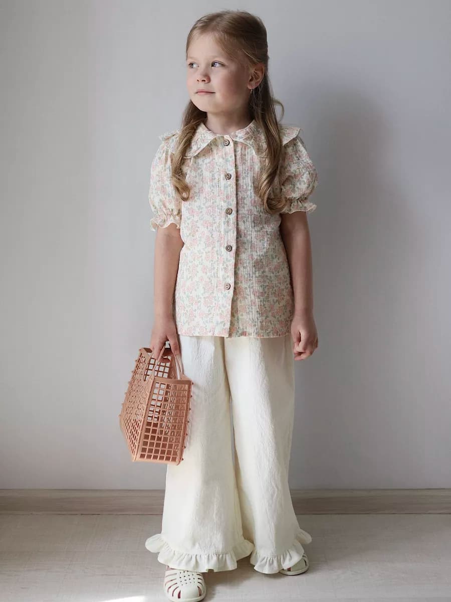 Брюки кюлоты летние