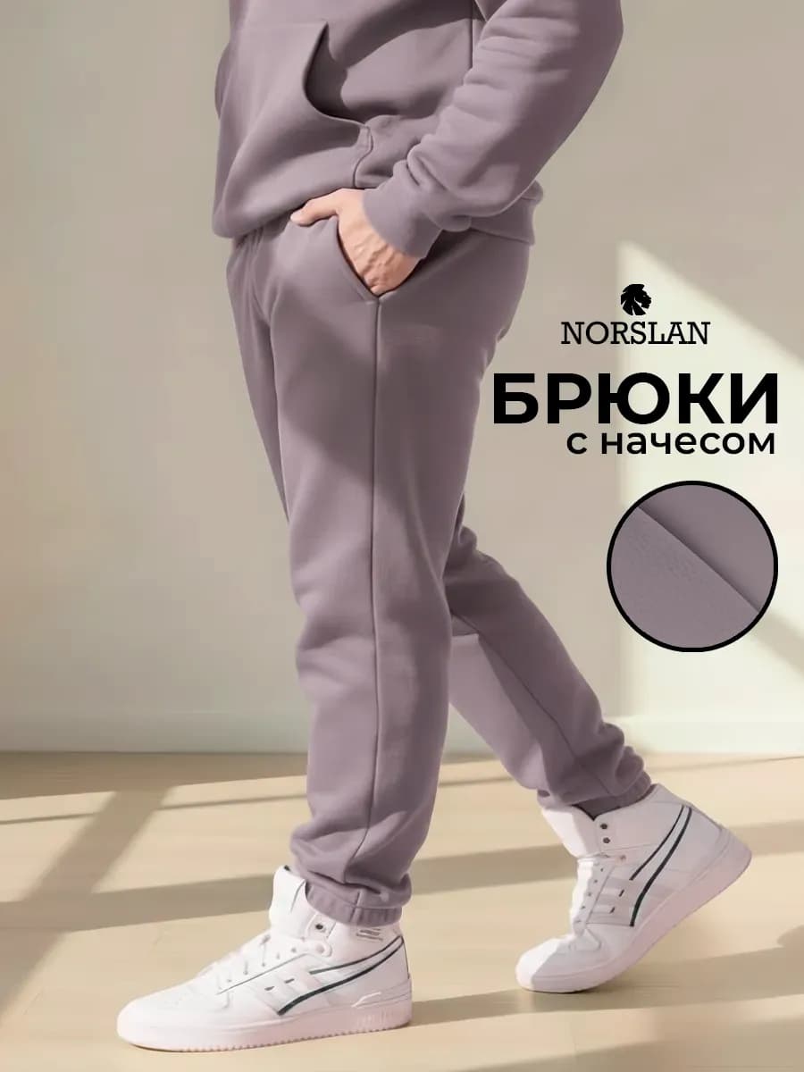 Штаны спортивные утепленные зимние с начесом трико