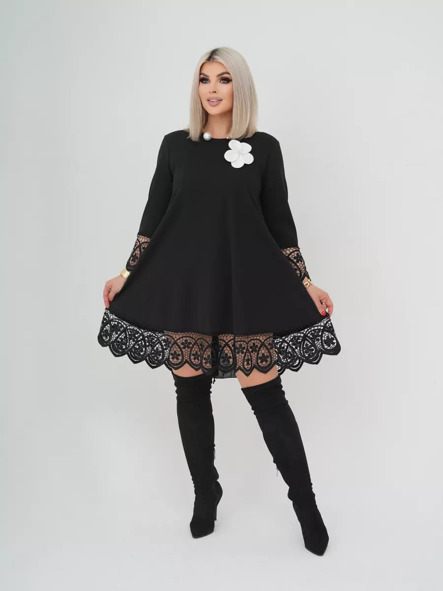 Туника нарядная большие размеры