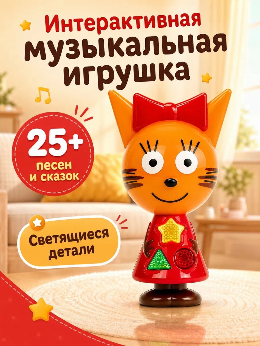Обучающая интерактивная игрушка Сказочник Карамелька
