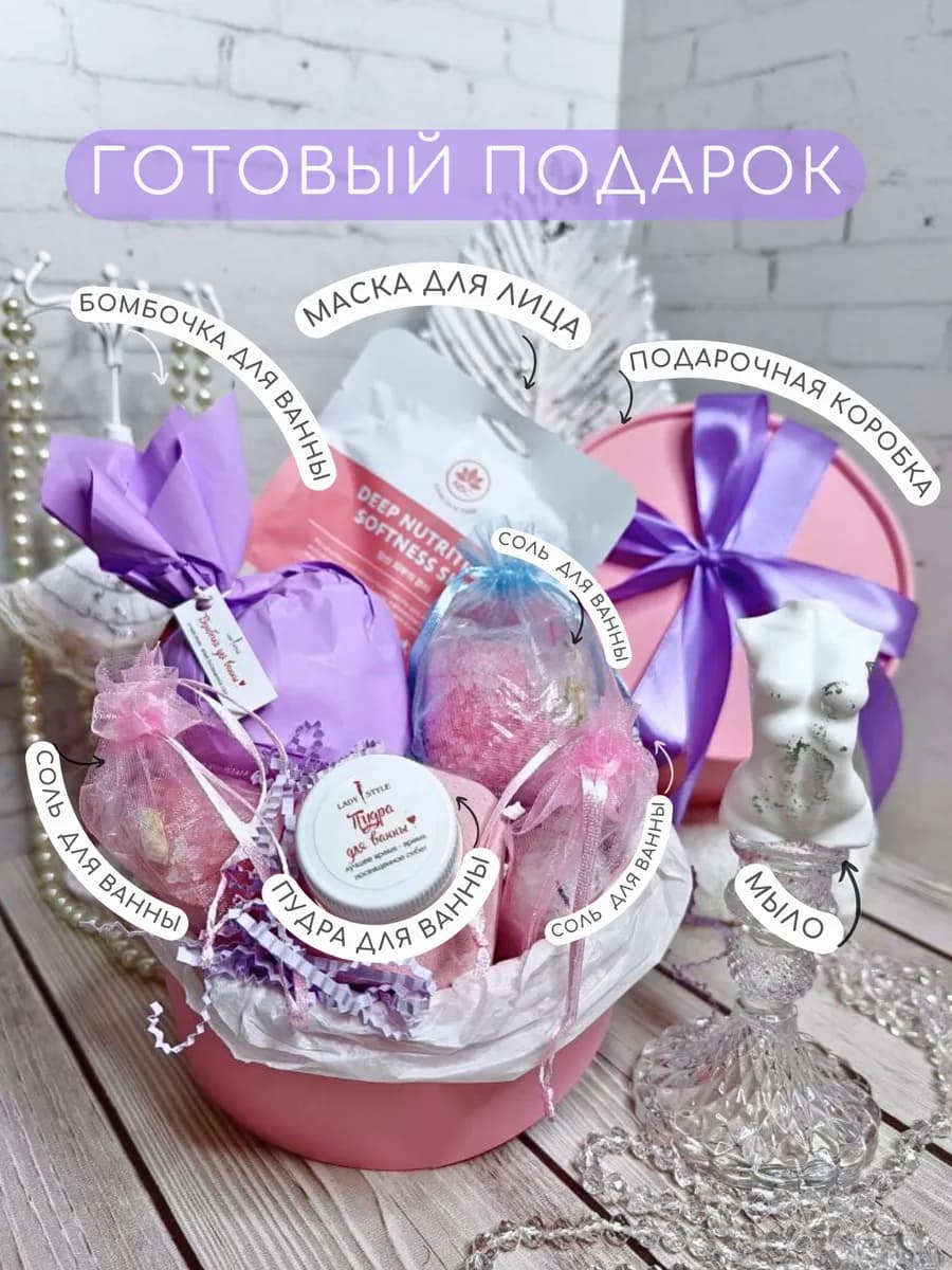 Подарочный набор косметики бьюти бокс