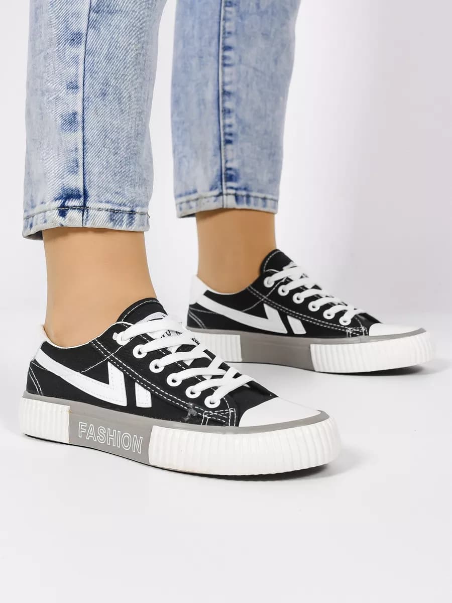 Кеды летние текстильные