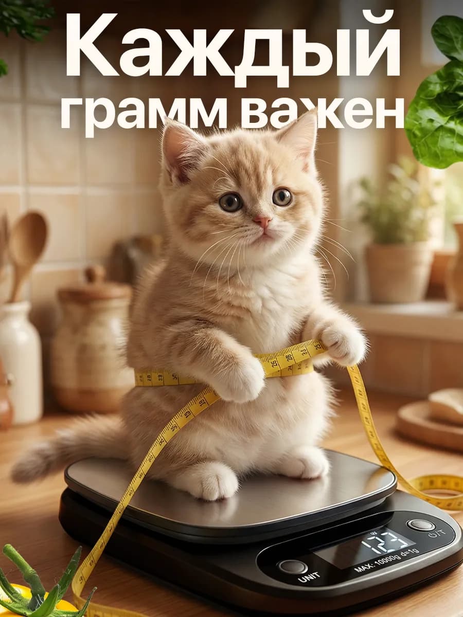 Весы кухонные электронные - фото 1