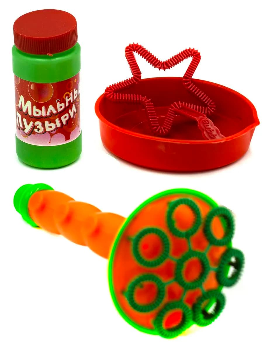Мыльные пузыри с дудочкой