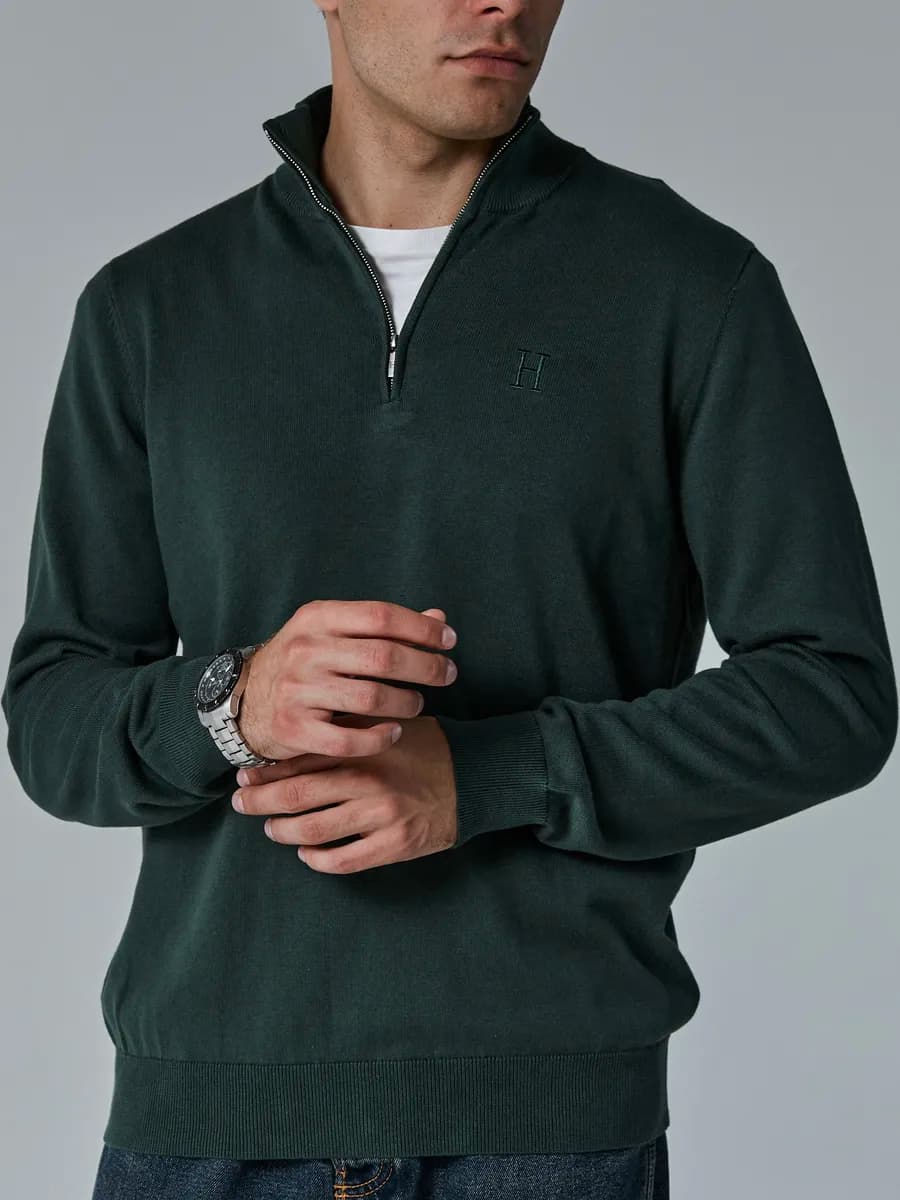 Премиум джемпер на молнии