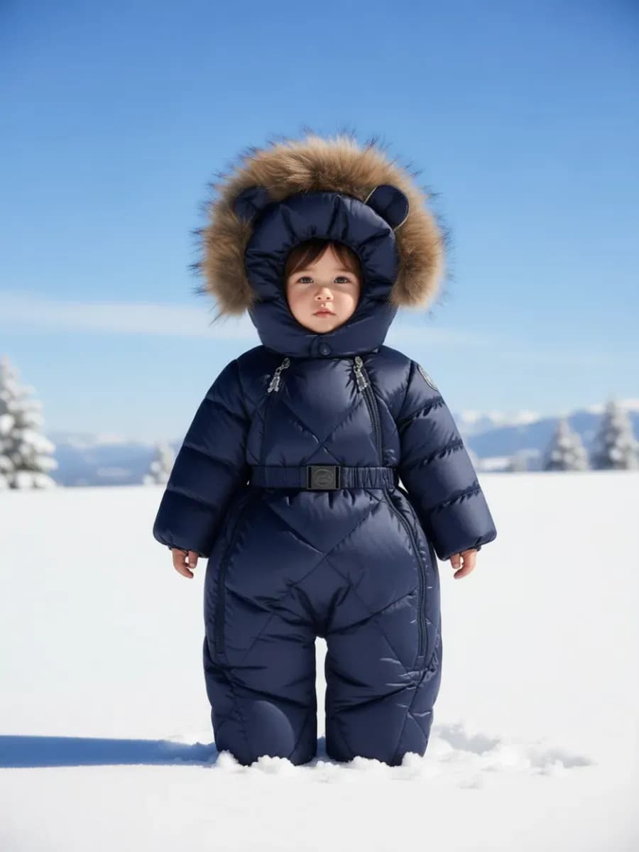 Зимний комбинезон-трансформер пуховый водоотталкивающий - фото 1