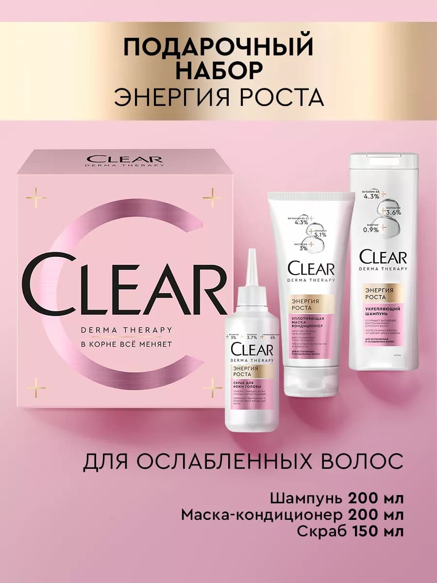 Подарочный набор для женщин уходовый для волос