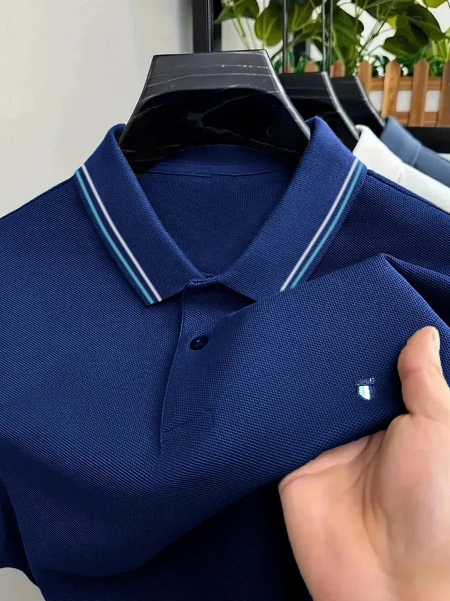 Футболка поло с коротким рукавом - фото 1