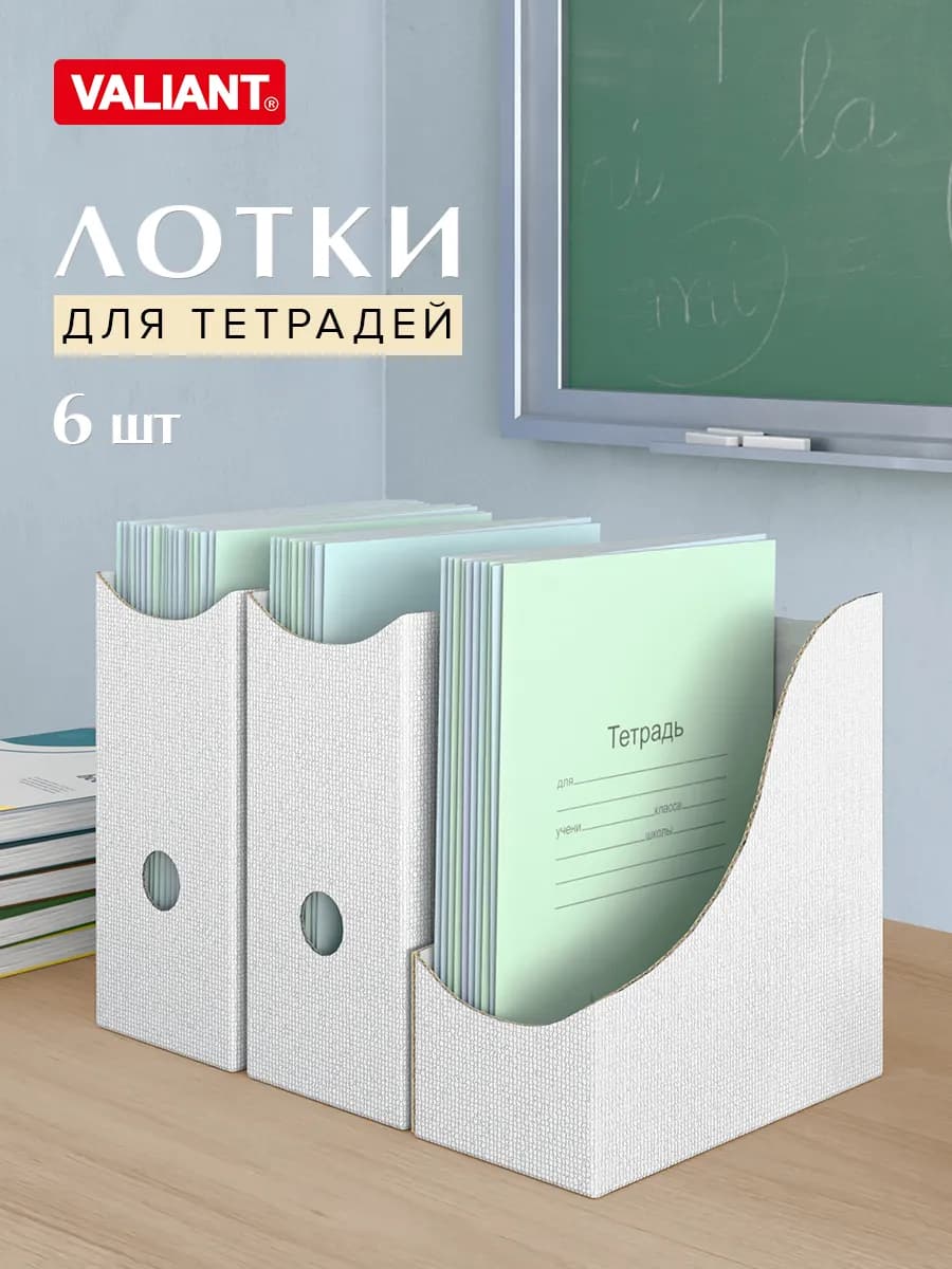 Лоток для тетрадей органайзер для канцелярии настольный