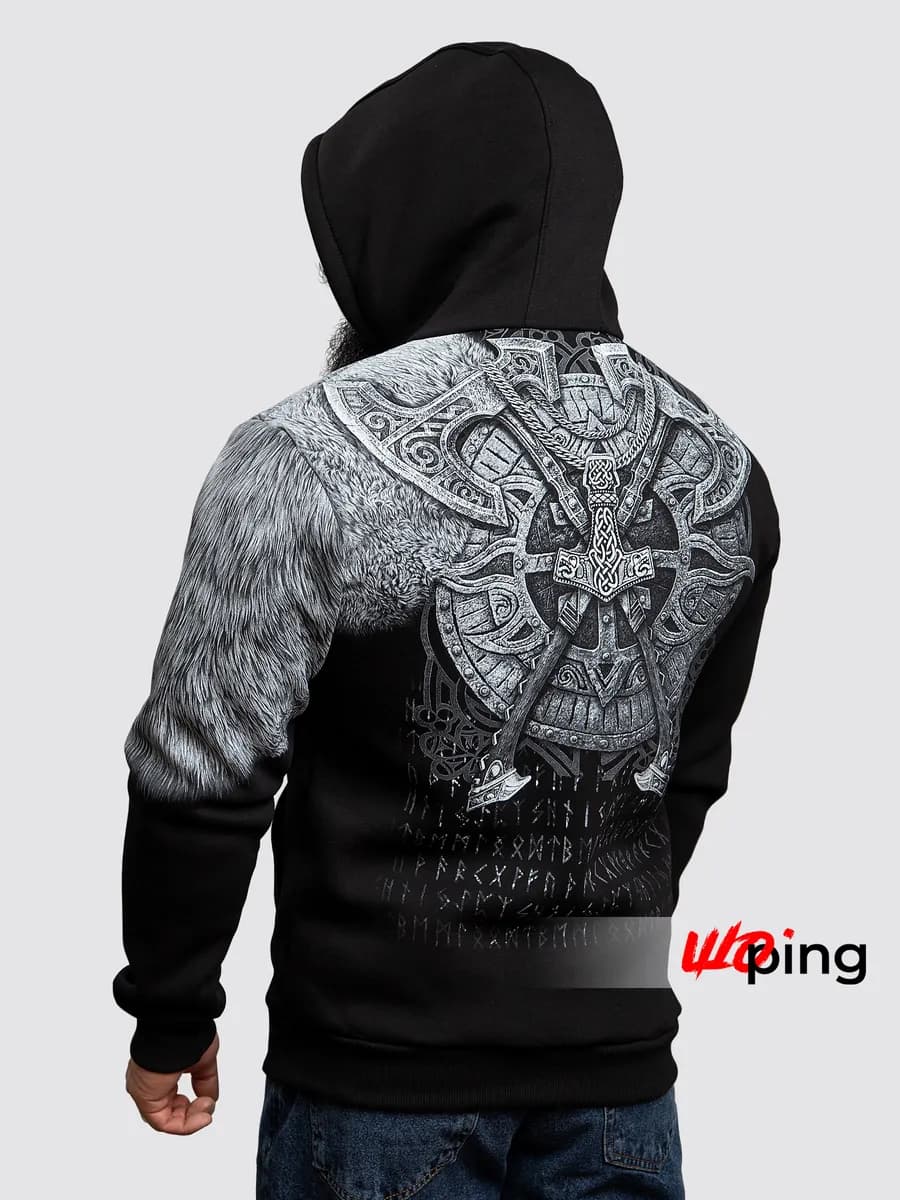 Толстовка на молнии с начесом