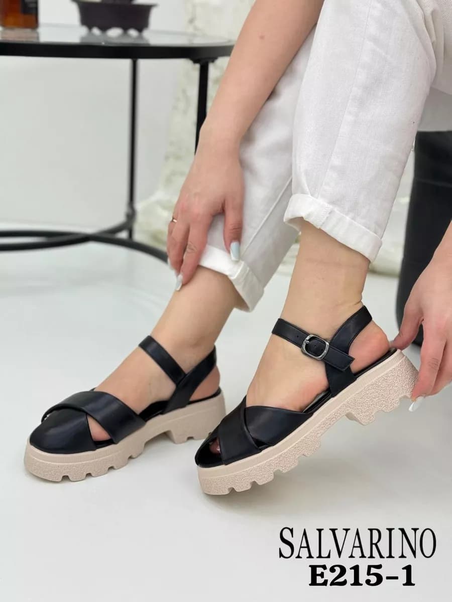 Босоножки на платформе сандалии летние - фото 1