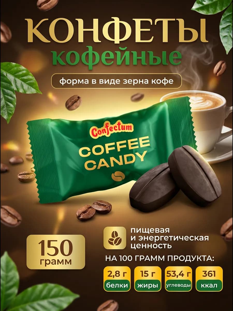 конфеты кофейные Coffee Candy
