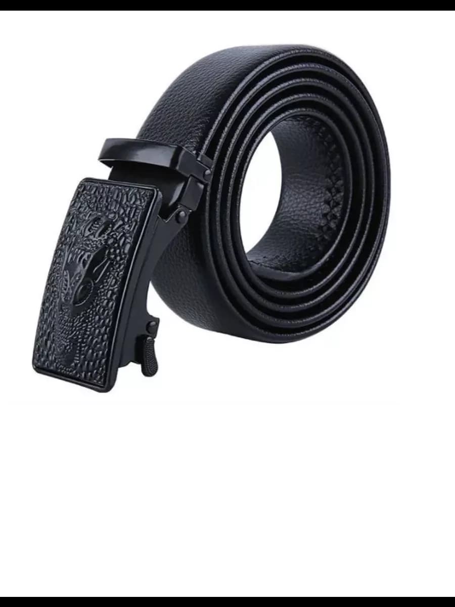 Мужской автоматический ремень из экокожи