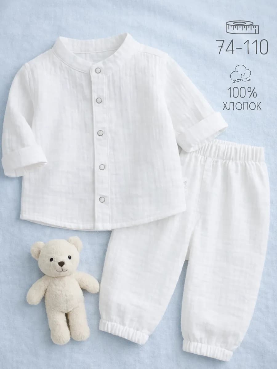Костюм муслиновый детский