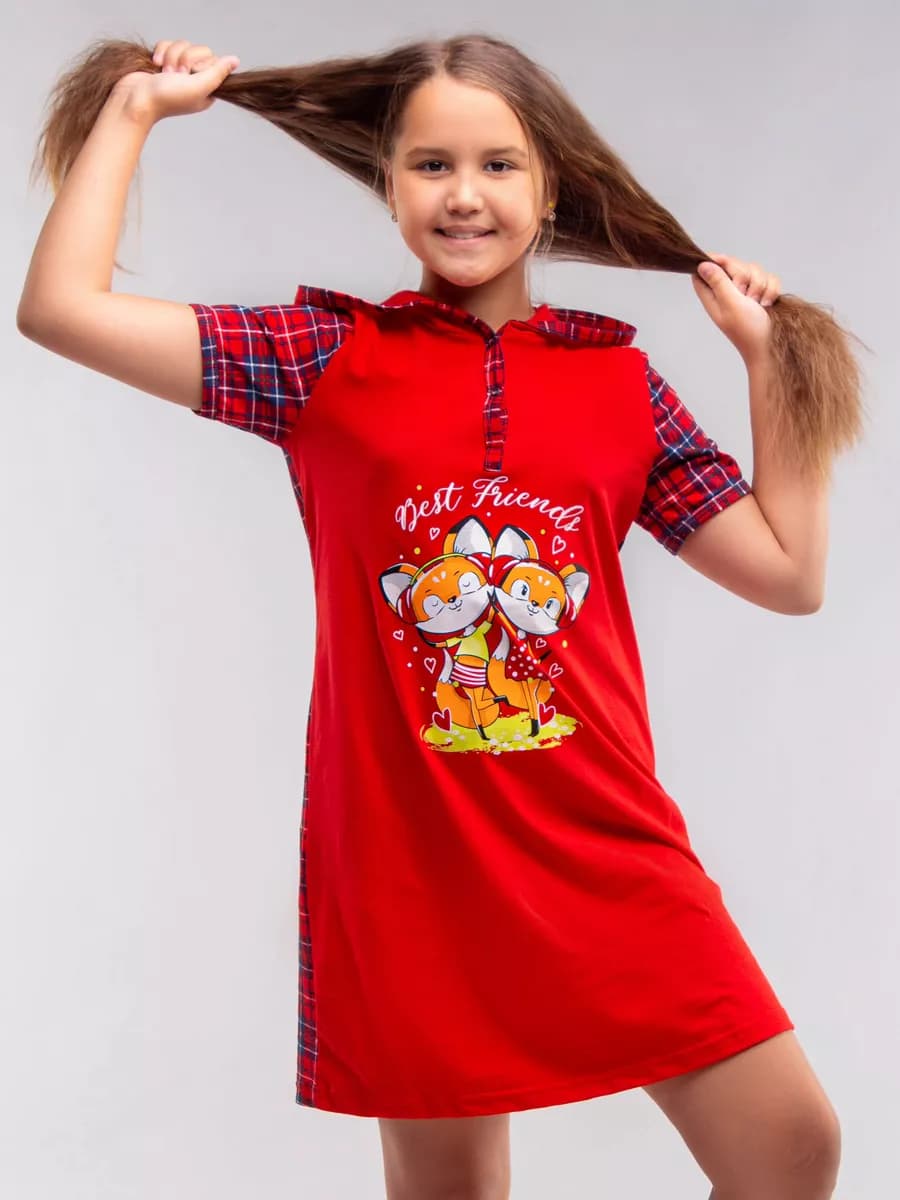 Платье туника домашнее 134-164