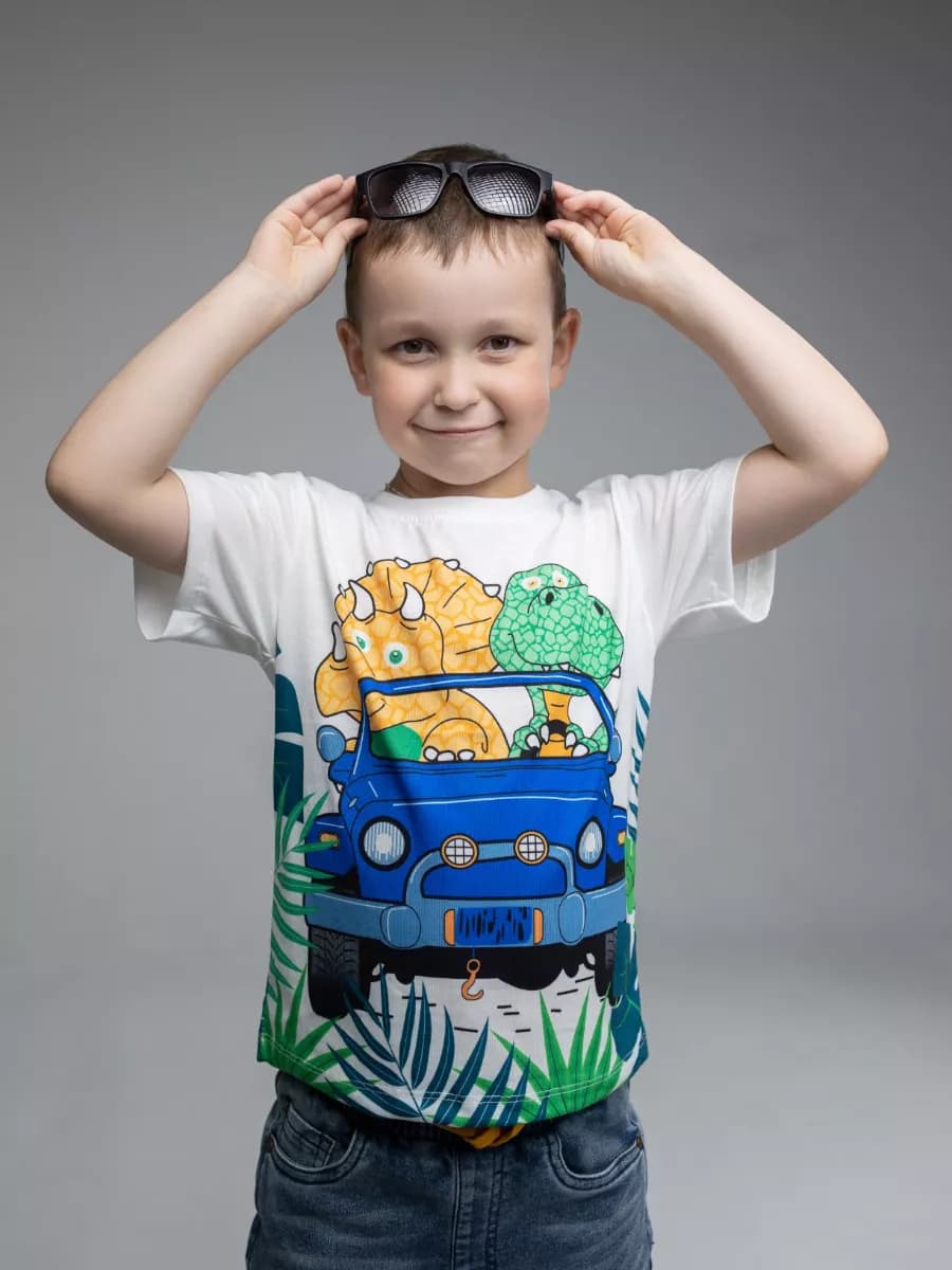 Футболка с принтом - фото 1