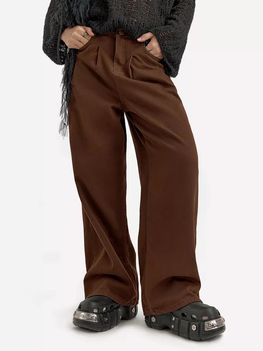 Джинсы широкие багги y2k