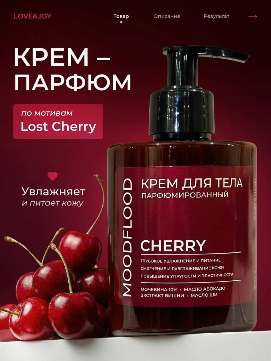 Крем для тела парфюмированный