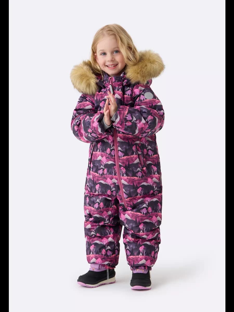 Комбинезон зимний для девочки мембрана 10000