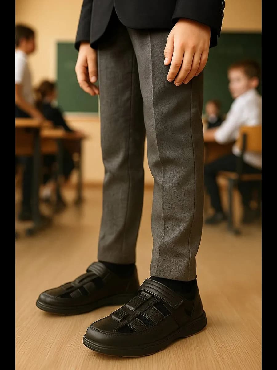 Полуботинки туфли школьные