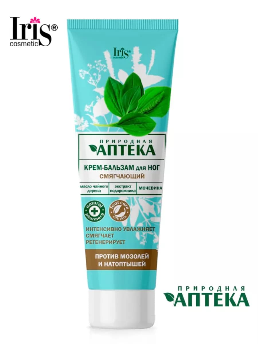 Крем для ног бальзам смягчающий Природная аптека