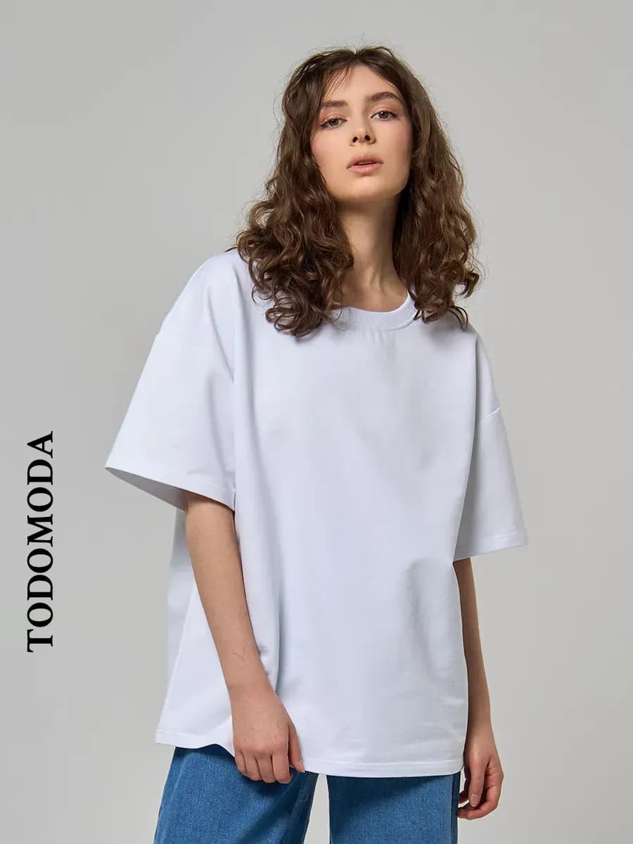 Футболка женская оверсайз