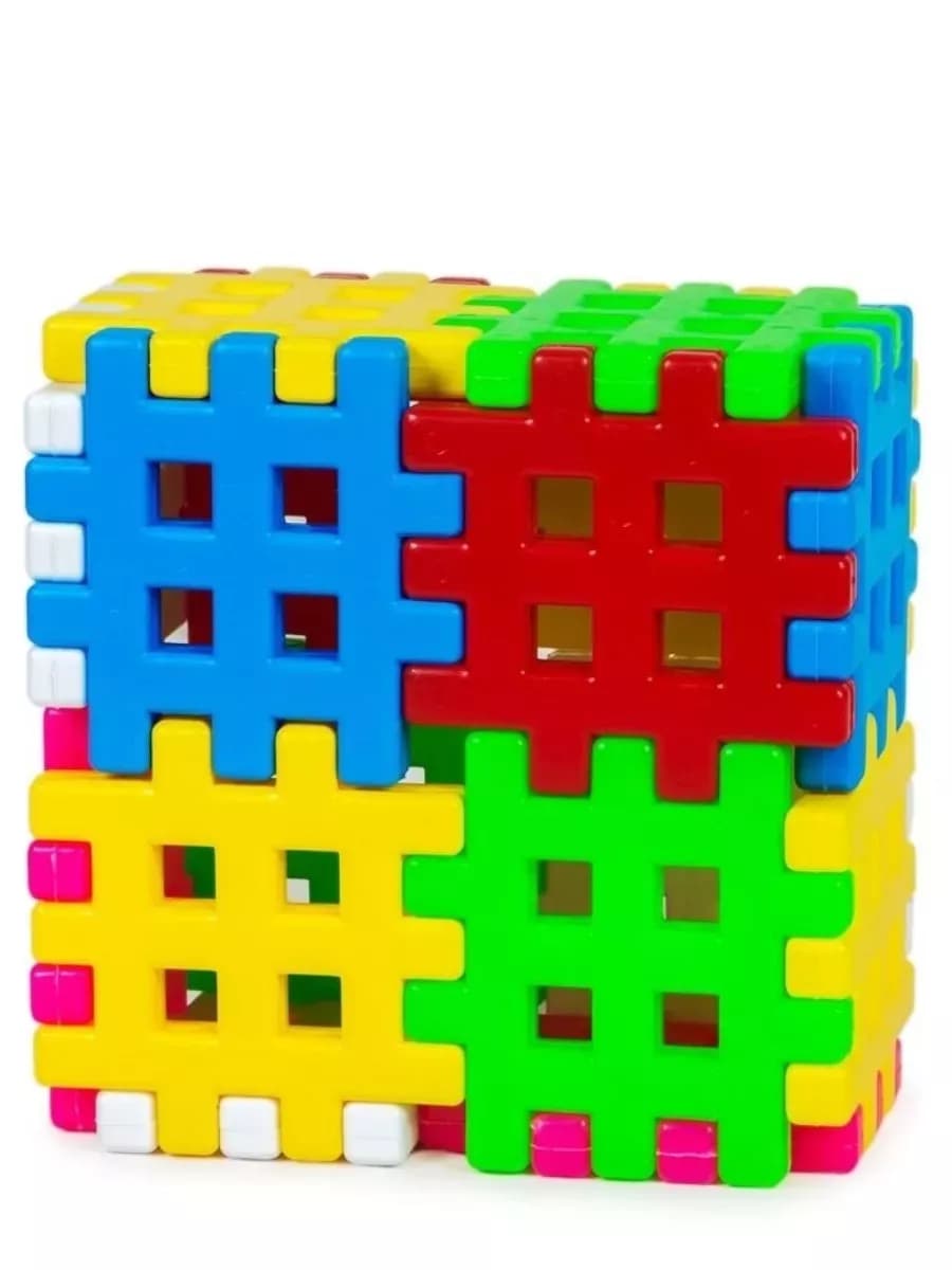 Конструктор детский развивающий Домик - фото 1