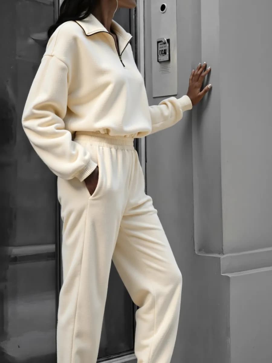 Спортивный костюм флисовый на молнии