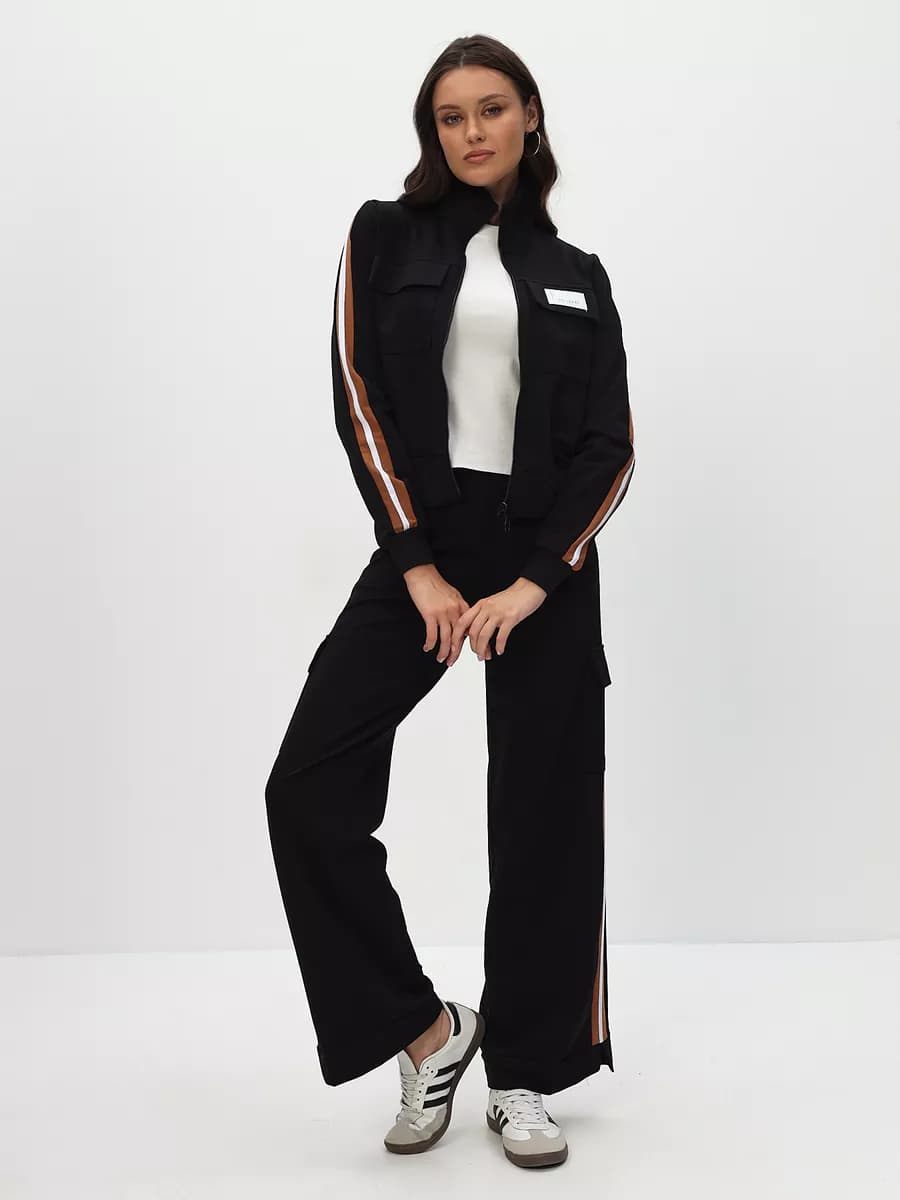 Костюм летний с брюками тройка