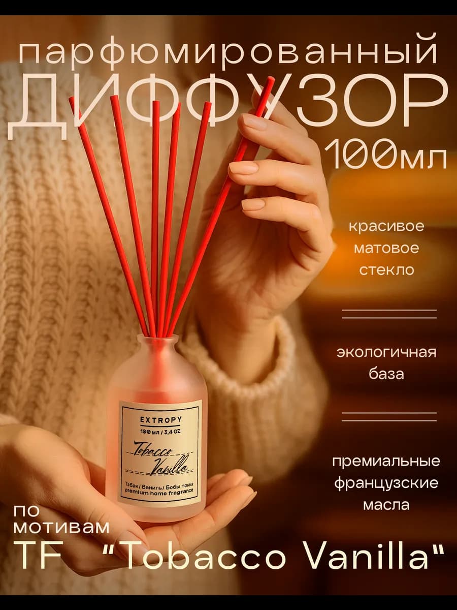 Парфюмированный диффузор для дома по мотивам известных духов