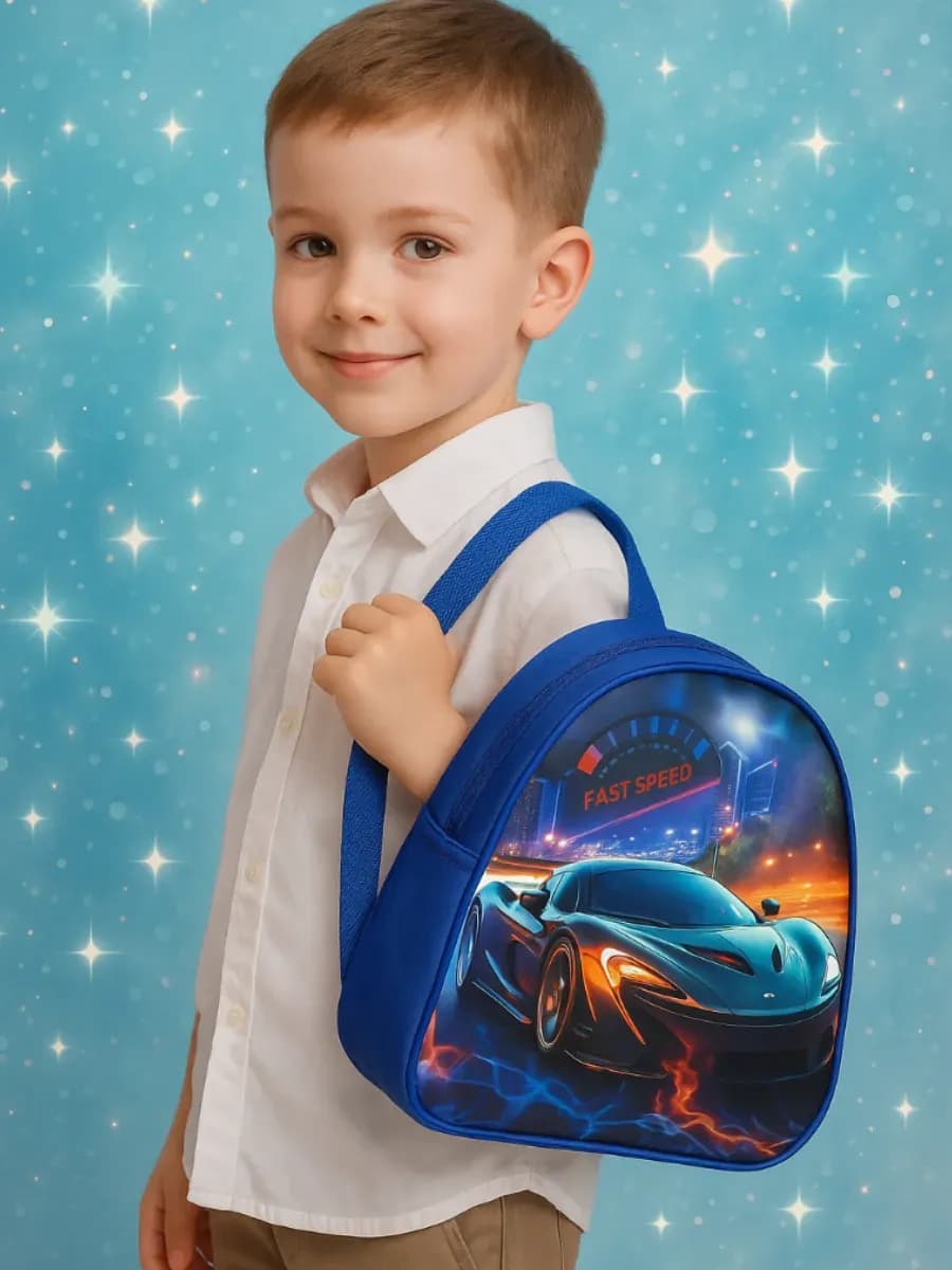 Рюкзак детский на молнии маленький в садик