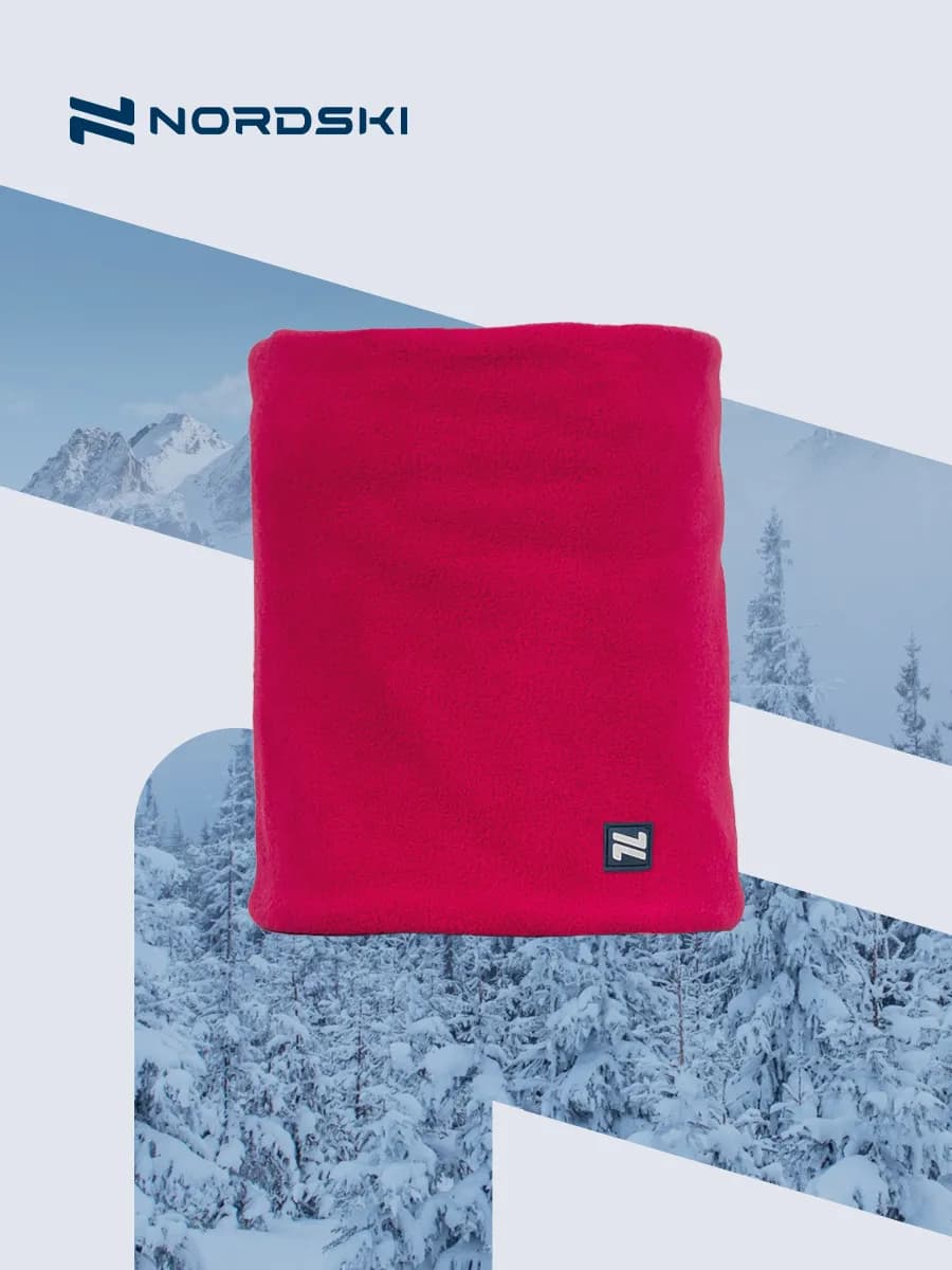 Снуд бафф труба спортивный флисовый Fleece - фото 1