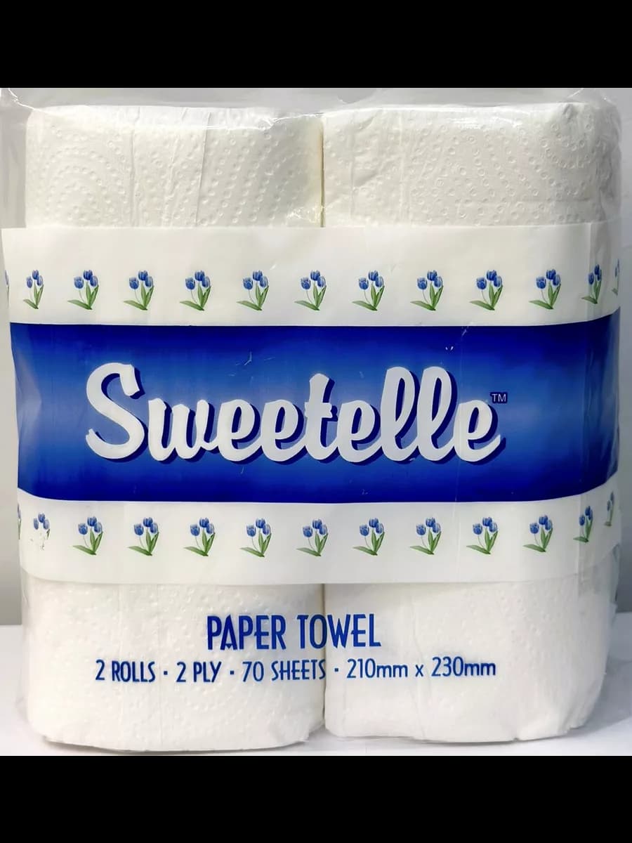 Kухонные Бумажные полотенца 2-х слойные, 4 шт