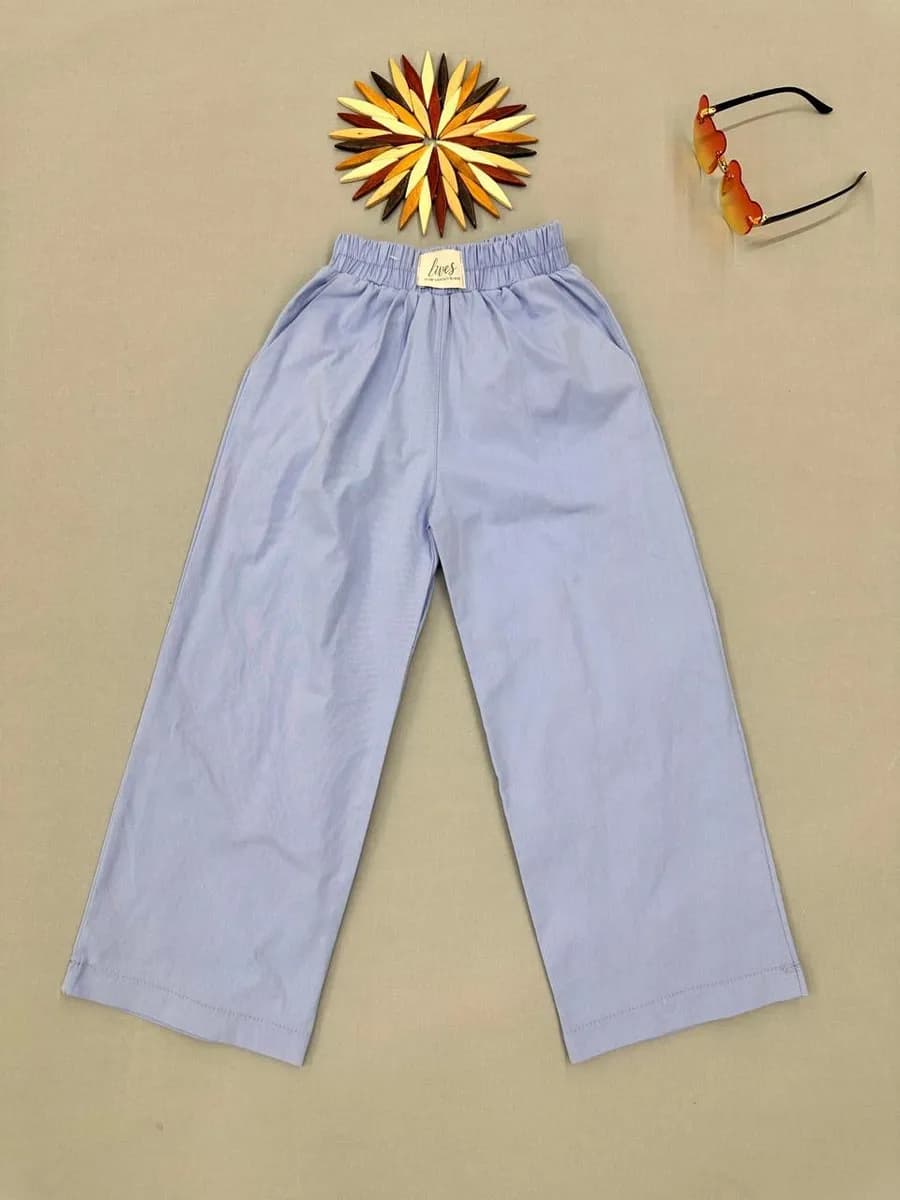 Брюки кюлоты из хлопка