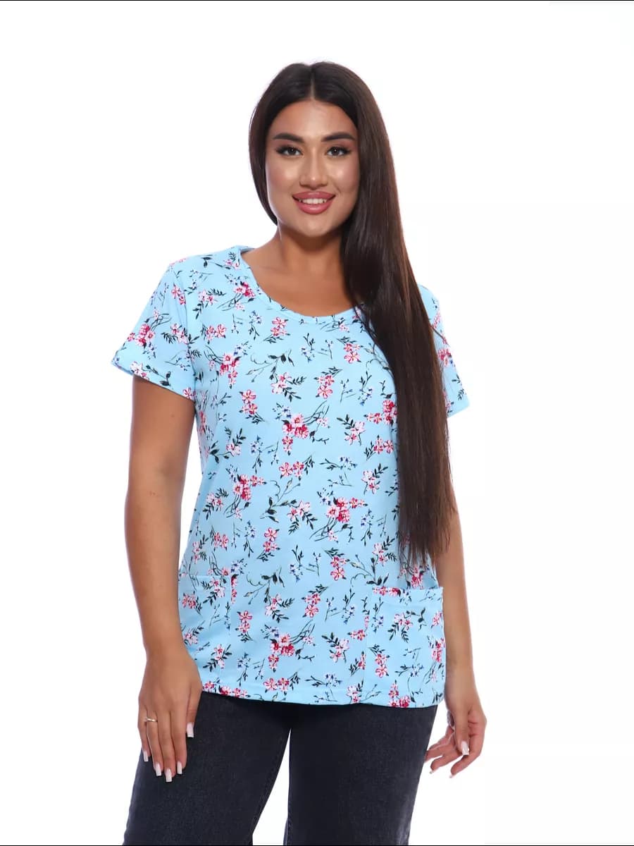 Футболка домашняя с принтом