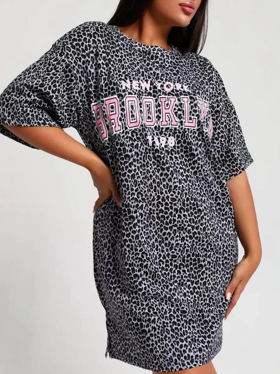 Туника домашняя платье больших размеров новогоднее