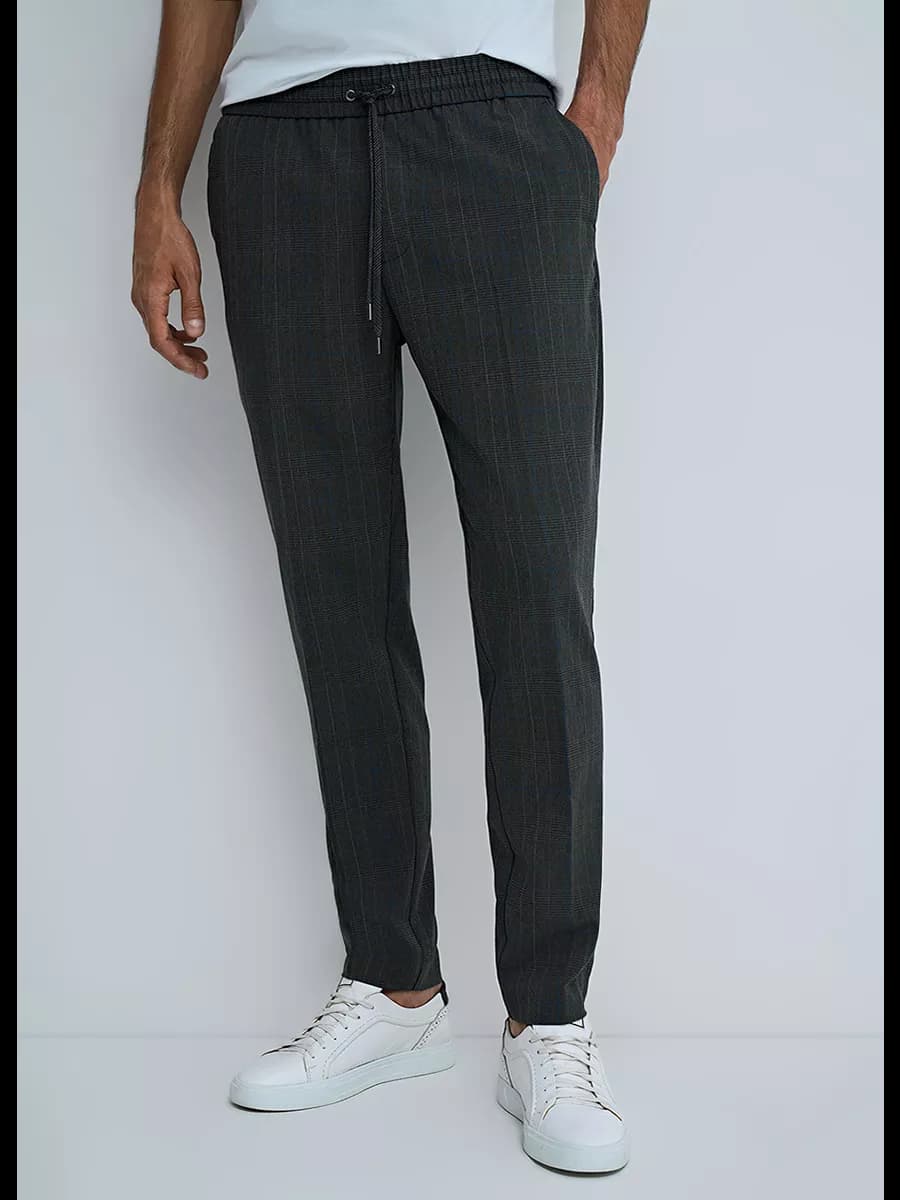 Брюки чиносы на резинке