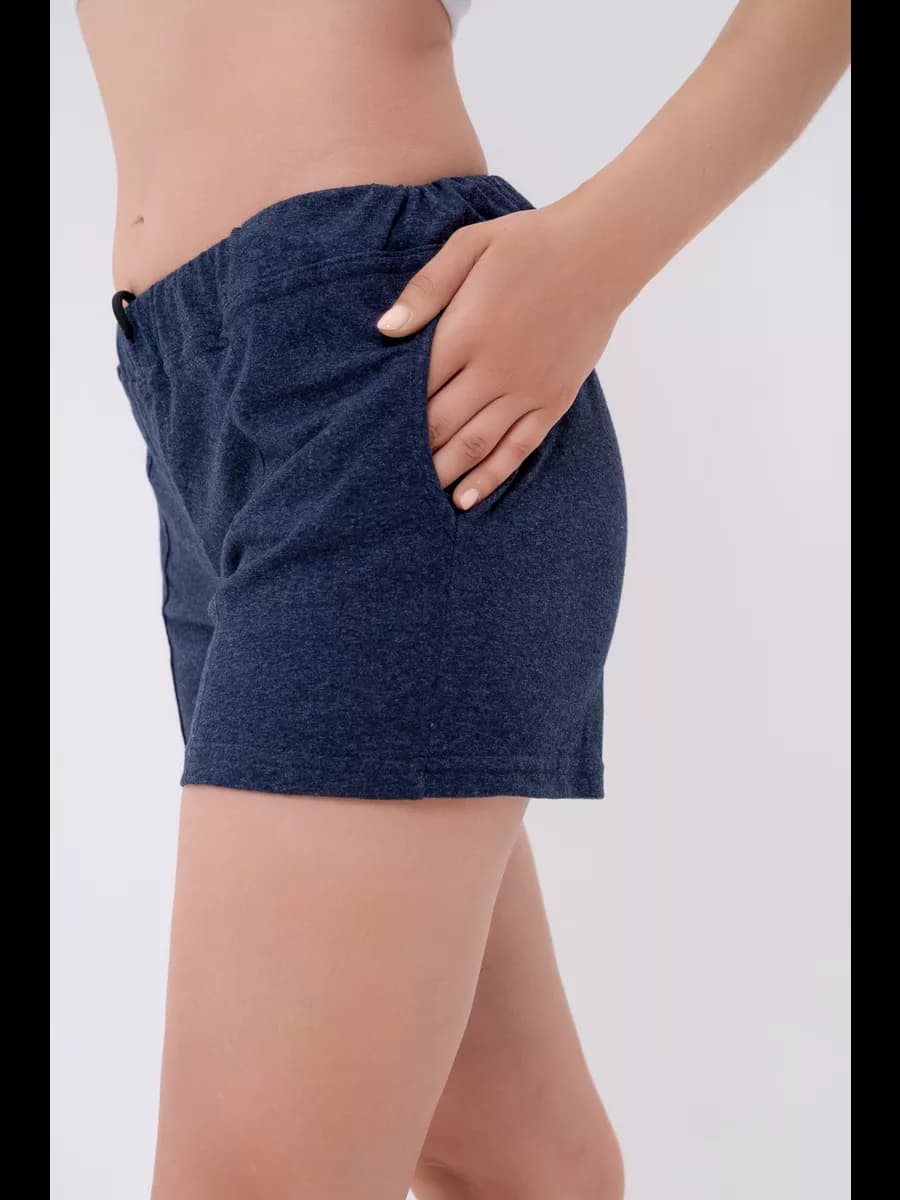 Шорты домашние спортивные из трикотажа