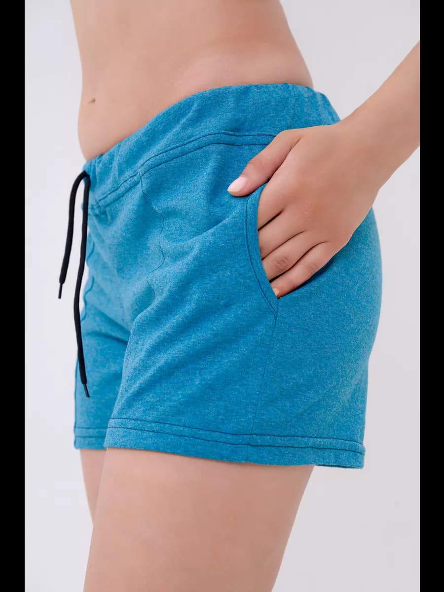 Шорты домашние спортивные из трикотажа