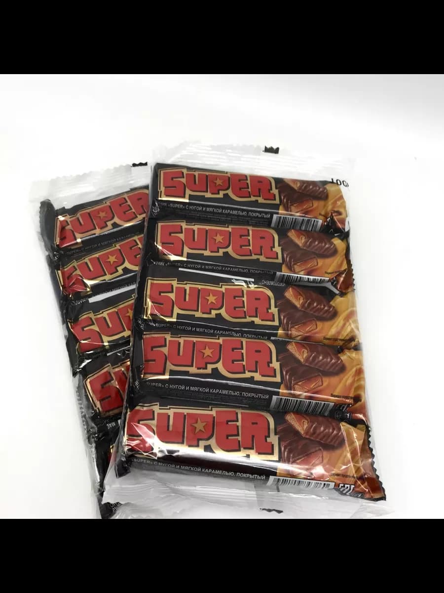 Батончики шоколадные с нугой и мягкой карамелью - фото 1