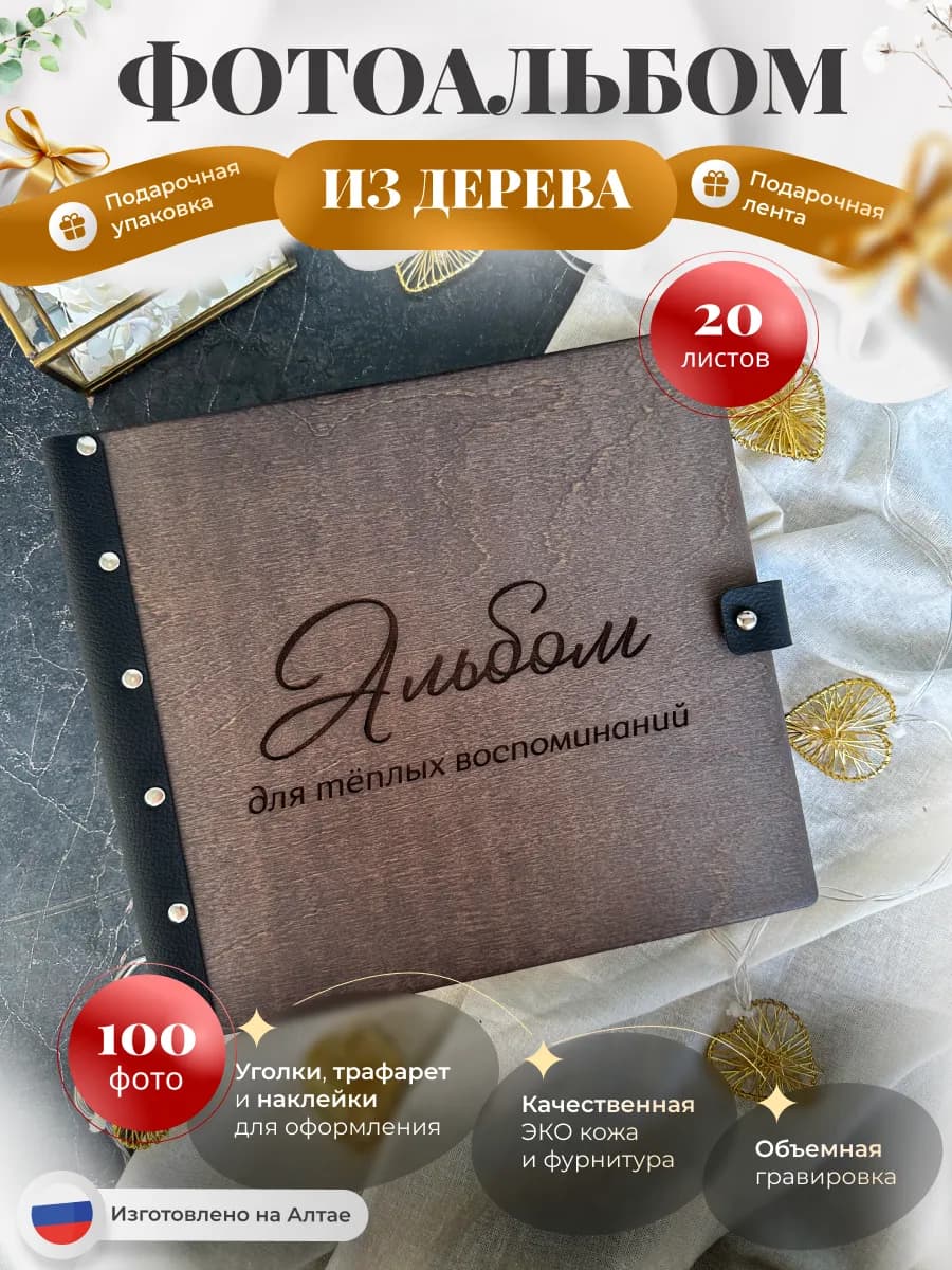 Фотоальбом для фотографий 10х15 семейный