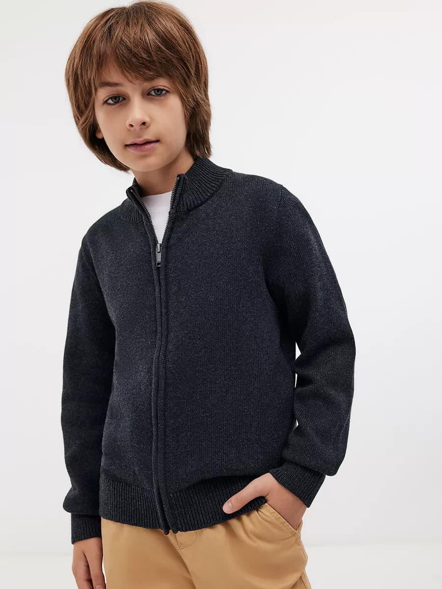 Детский кардиган на молнии